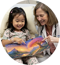 Child life and hospital storytime visits that help children cope with medical fear, process trauma, and build emotional resilience through supportive storytelling.
